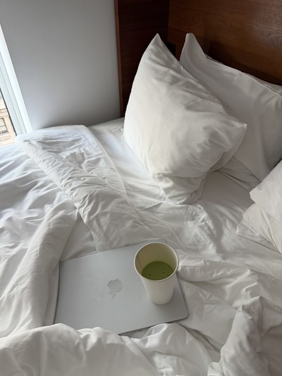 Call it a day with…Isabella Burley - © Matcha in bed., System Magazine