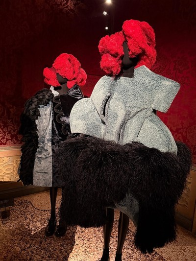 Dries Van Noten on the transformation of a 15th-century Venetian palace into his new art foundation - © Designs by Comme des Gar&ccedil;ons and hair pieces by Julien d&rsquo;Ys., System Magazine