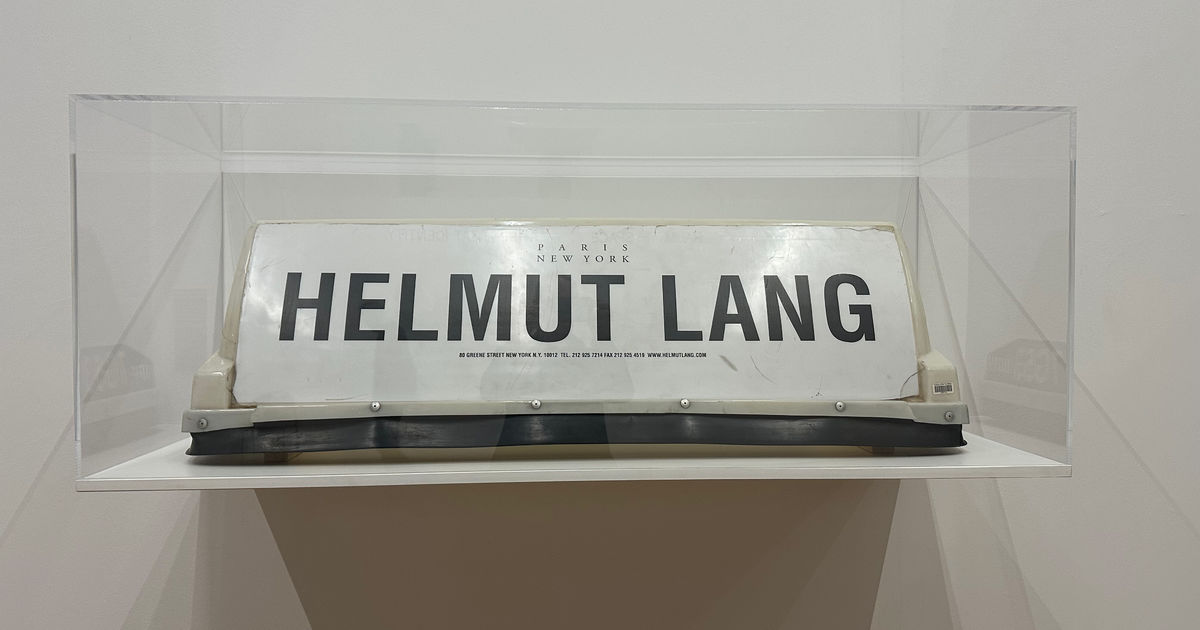 Helmut Lang exhibition, Séance de Travail 1986–2005 at MAK Museum