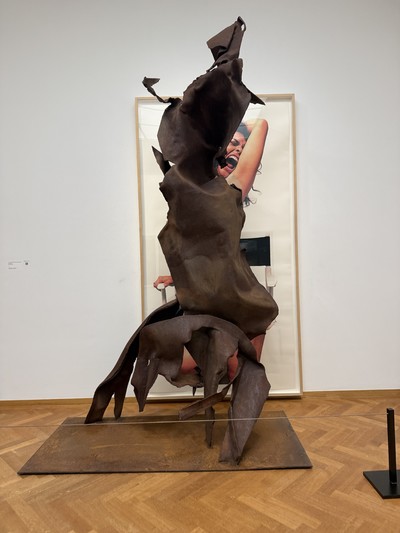 Inez and Vinoodh on the images that define their 40 year partnership - © Installation view, *I Love You*, by Eug&egrave;ne van Lamsweerde. Can Love Be a Photograph: 40 Years of Inez &amp; Vinoodh, Kunstmuseum Den Haag., System Magazine