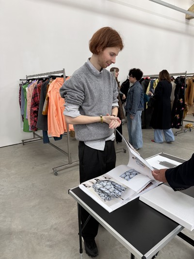 Adrien van Nuffel d’Heynsbroeck’s presentation. - © System Magazine