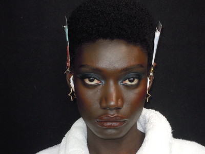 Go behind the scenes of System Collections with make-up artist Thom Walker - © System Magazine