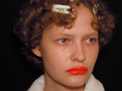 Go behind the scenes of System Collections with make-up artist Thom Walker - © System Magazine