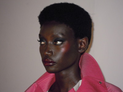 Go behind the scenes of System Collections with make-up artist Thom Walker - © System Magazine