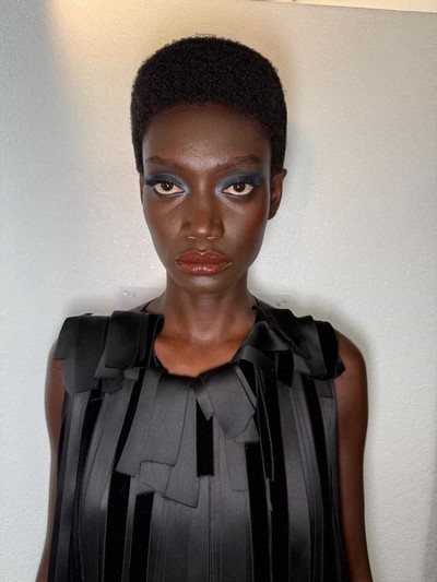Fatou Kebbeh wears Dior - © System Magazine