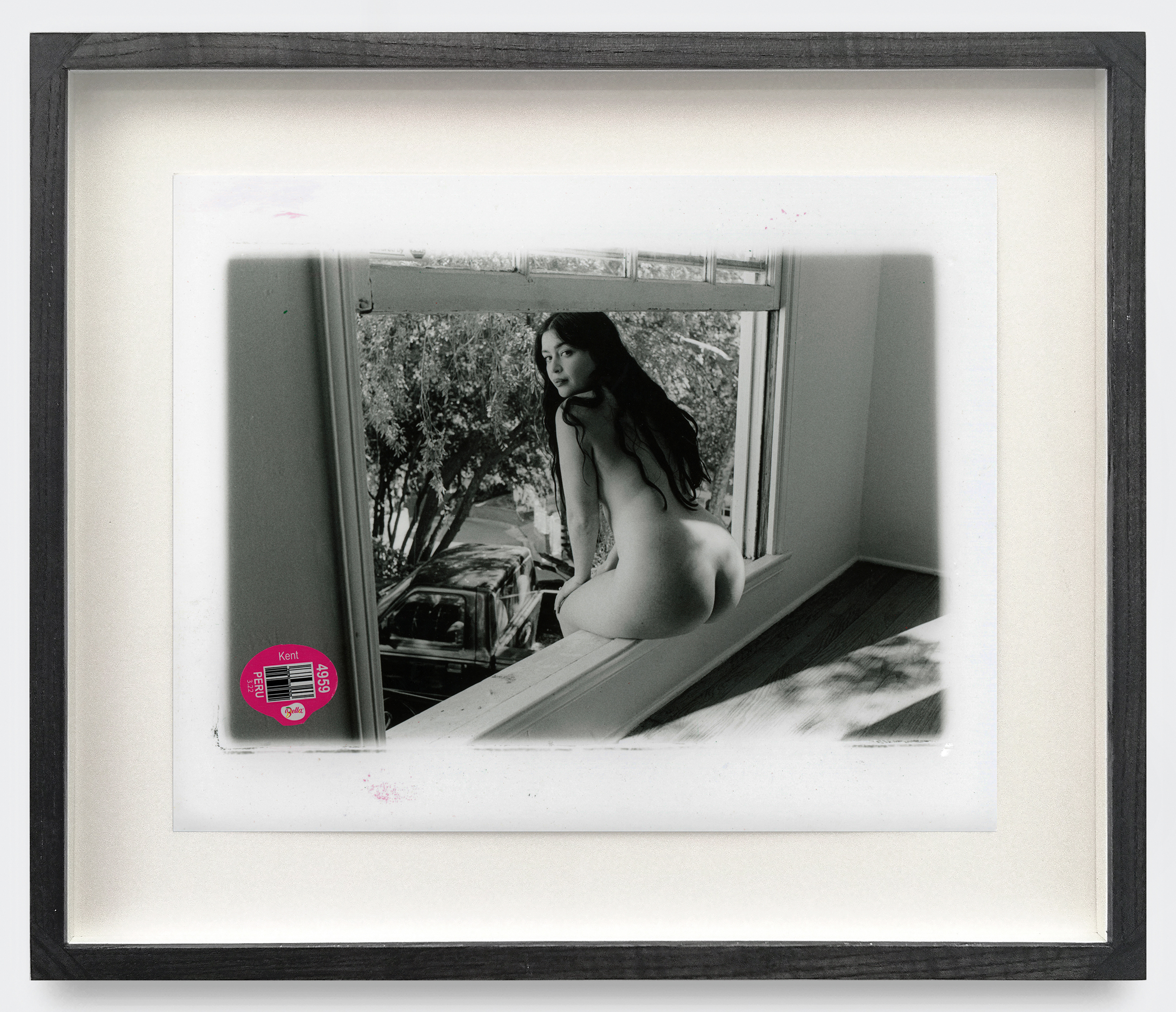 portrait of a nude woman sitting down on a window - © Danny Fox and Kingsley Ifill, System Magazine