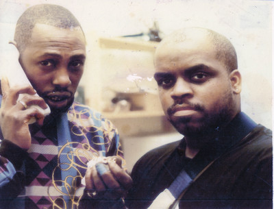 Eddie Plein and Cee-Lo Green in Atlanta, 1996. Courtesy of Eddie Plein. - © System Magazine