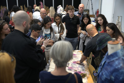 Asim Khan’s 3rd Migration V&A museum workshop session, *My East is Your West*. - © Photography by Hydar Dewachi., System Magazine