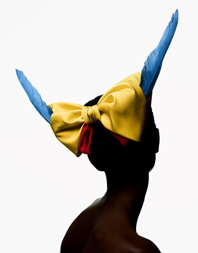 Original headdress, special creation by Stephen Jones after a 1937 watercolour drawing by Christian Dior for the milliner Claude Saint-Cyr. - © &copy; S&oslash;lve Sundsb&oslash;, 2019., System Magazine