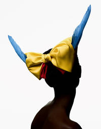 Original headdress, special creation by Stephen Jones after a 1937 watercolour drawing by Christian Dior for the milliner Claude Saint-Cyr. - © © Sølve Sundsbø, 2019., System Magazine