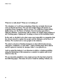 Editors’ letter - © System Magazine