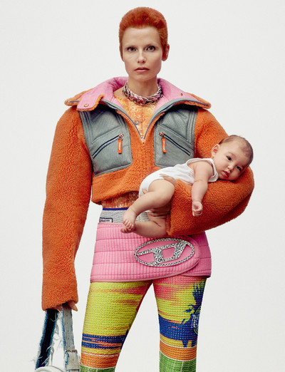 Natasha wears Diesel Autumn/Winter 2022 - © System Magazine