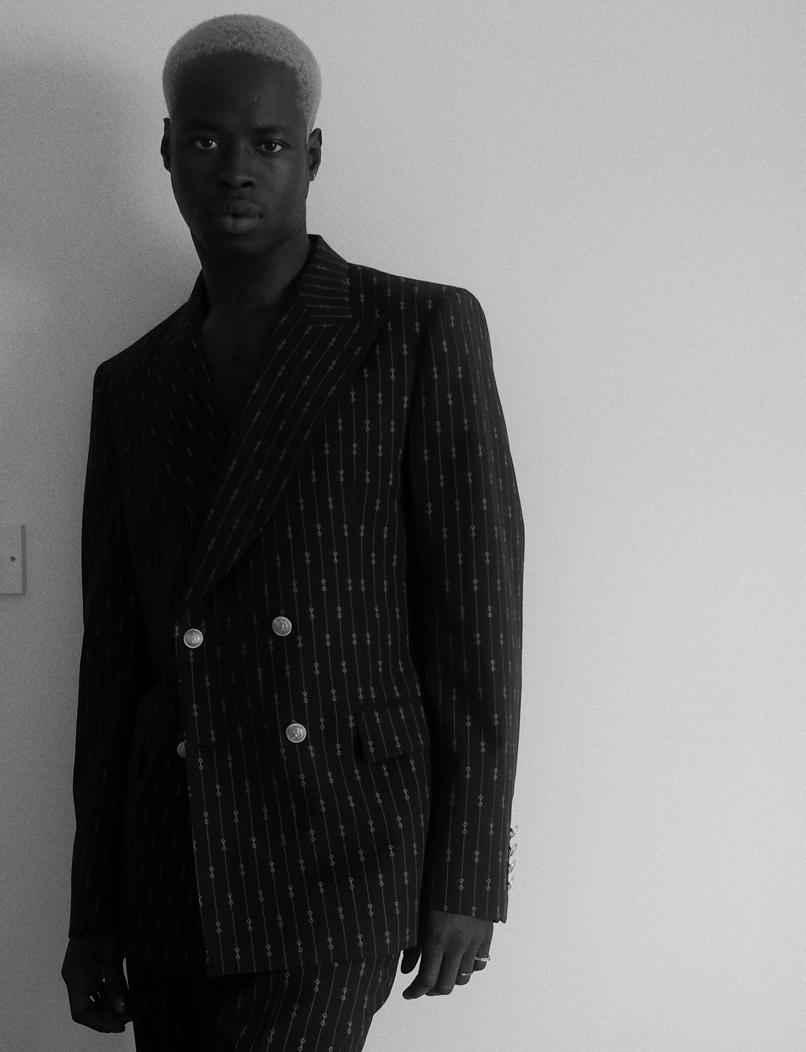 ‘How do you feel in your Gucci suit?’ - © Photographed by Ib Kamara, System Magazine