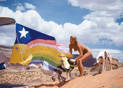 *All-American Volume Twelve: A Book of Lessons*
Bo Derek, Lake Powell, Utah, 1979.
Photo by John Derek, courtesy of Bo Derek - © System Magazine