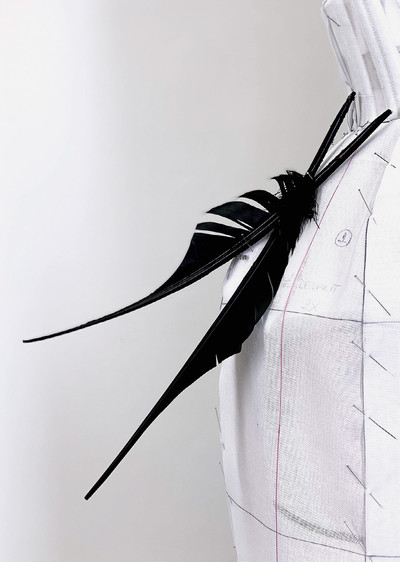 Process imagery of the Jean Paul Gaultier By Haider Ackermann Couture collection - © System Magazine
