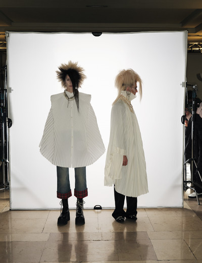 All clothes by Junya Watanabe, Spring/Summer 2023. - © System Magazine