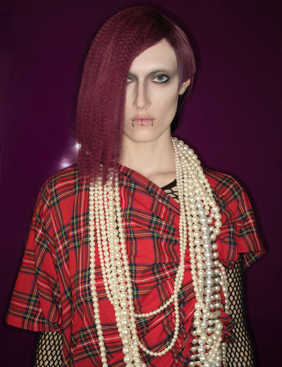 All clothes by Junya Watanabe, Spring/Summer 2023. - © System Magazine
