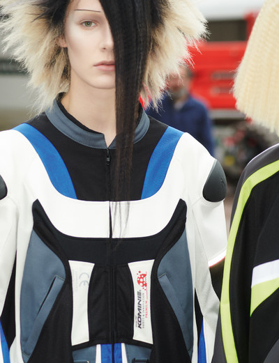 All clothes by Junya Watanabe, Spring/Summer 2023. - © System Magazine