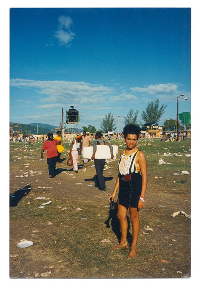 1988. ‘Michelle at Reggae Sunsplash.’ - © System Magazine