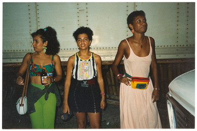 1988. ‘Tina, Michelle and Ingrid backstage at Reggae Sunsplash.’ - © System Magazine