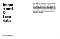 Imran Amed & Luca Solca - © System Magazine