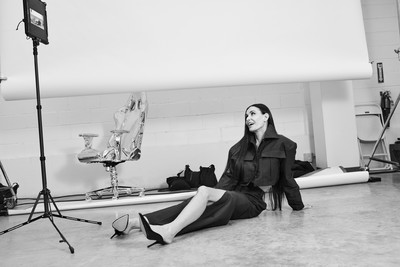 Demi Moore wears The Frankie Shop - © System Magazine