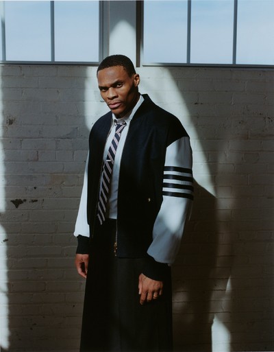 Thom Browne. Russell Westbrook. - © System Magazine