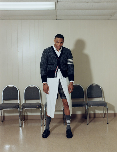 Thom Browne. Russell Westbrook. - © System Magazine