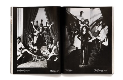 Archives. Yves Saint Laurent by Helmut Newton. - © System Magazine