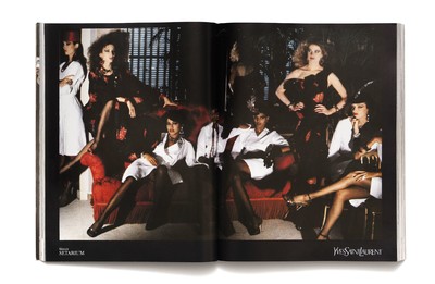 Archives. Yves Saint Laurent by Helmut Newton. - © System Magazine