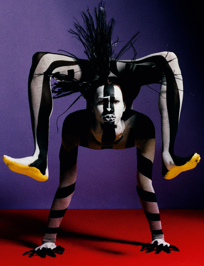 Luis Alberto Rodriguez. - © Body suit by Gareth Pugh., System Magazine
