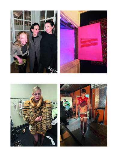 Best Performance. Sara Moonves. - © Top left. Sarah Snook, Sarah Paulson and Sara Moonves at the dinner party for Jack McCollough and Lazaro Hernandez&rsquo;s debut show for Loewe, Paris, 2025. 
Top right. &lsquo;Best Performances&rsquo; party, Los Angeles, 2026. 
Bottom left. Elle Fanning, fitting photo from &lsquo;Best Performances&rsquo;, Los Angeles, 2026.
Bottom right. Frank Lebon, behind the scenes of &lsquo;Best Performances&rsquo;, Los Angeles, 2026., System Magazine