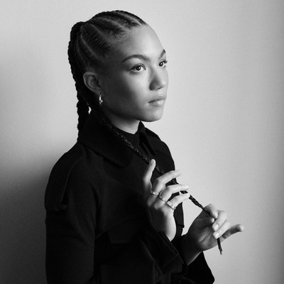 Cartier LOVE Unlimited - © Louiza wears a LOVE Unlimited ring, six diamonds, a LOVE ring, small model, paved, a LOVE ring, mini model, paved and LOVE hoop earrings, medium model, paved., System Magazine