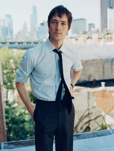 Menswear. Samuel Hine. - © Shirt by Speciale, trousers by Husbands, tie by J. Mueser, and watch by Cartier., System Magazine