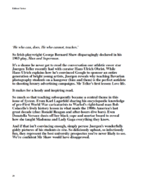 Editors’ letter - © System Magazine