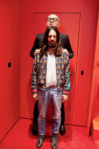 The Happy Couple. Marco Bizzarri & Alessandro Michele. - © System Magazine