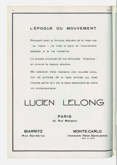 Portfolio. Lucien Lelong. - © System Magazine