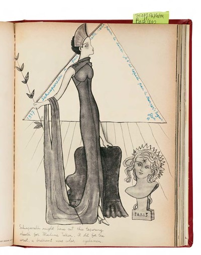 Harper’s Bazaar, May 1964
‘Chic Is’
Illustration by Jean Cocteau (originally published in Harper’s Bazaar in 1937) - © System Magazine