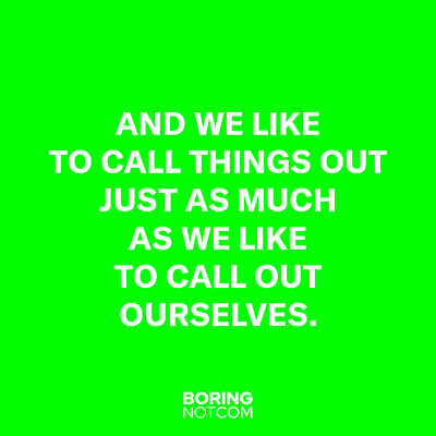 Boringnotcom - © System Magazine