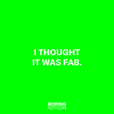 Boringnotcom - © System Magazine