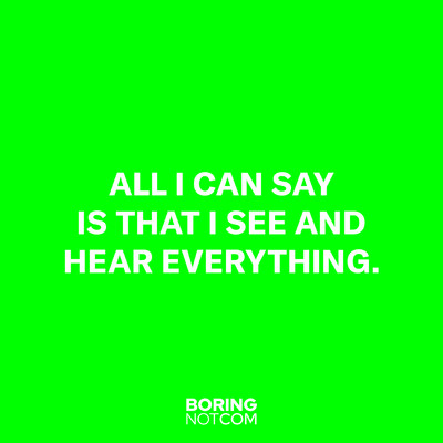 Boringnotcom - © System Magazine