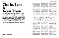 Charles Levai & Kevin Tekinel - © System Magazine