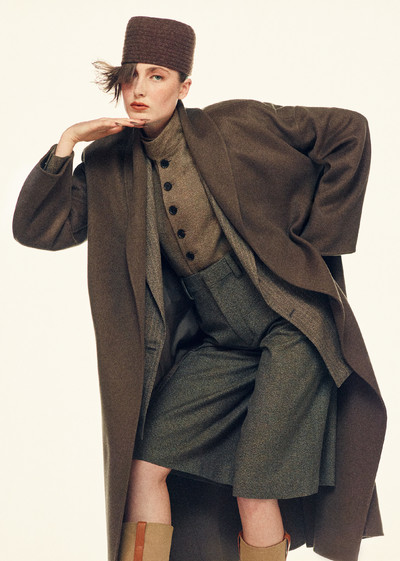 Collections. Autumn/Winter 2025-2026 - © Maya wears **Loro Piana**, System Magazine