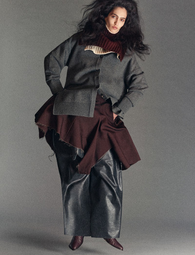 Collections. Autumn/Winter 2025-2026 - © Sara wears **Niccol&ograve; Pasqualetti**, System Magazine