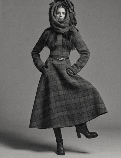 Collections. Autumn/Winter 2025-2026 - © Elina wears **Burberry**, System Magazine