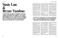 Susie Lau & Bryan Yambao - © System Magazine
