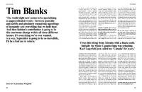 Tim Blanks - © System Magazine
