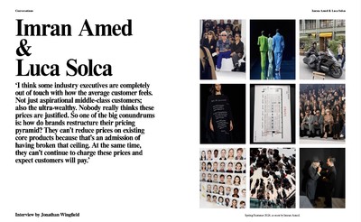 Imran Amed & Luca Solca - © System Magazine